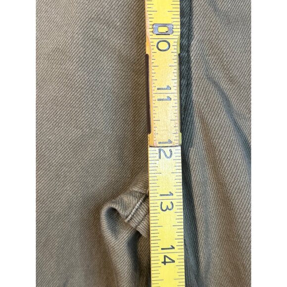 Fashion Nova High-Waisted Olive Cargo Pants With Belt & Zippered Pockets - Picture 10 of 14